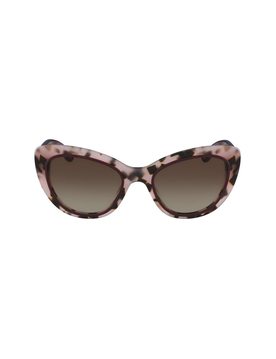 Oeil de chat Anne Klein Tortoise Two-Tone Sunglasses   | PSL-2833325